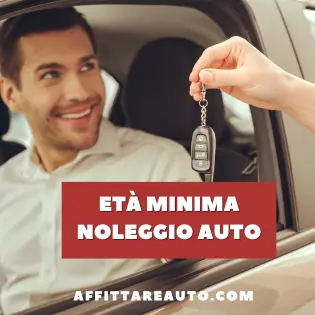 noleggio auto 18 anni