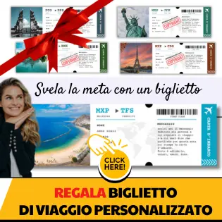 biglietto regalo viaggio