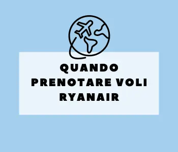 quando prenotare volo ryanair