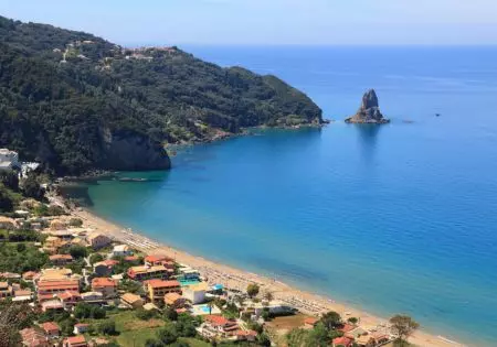 zona più bella di corfù