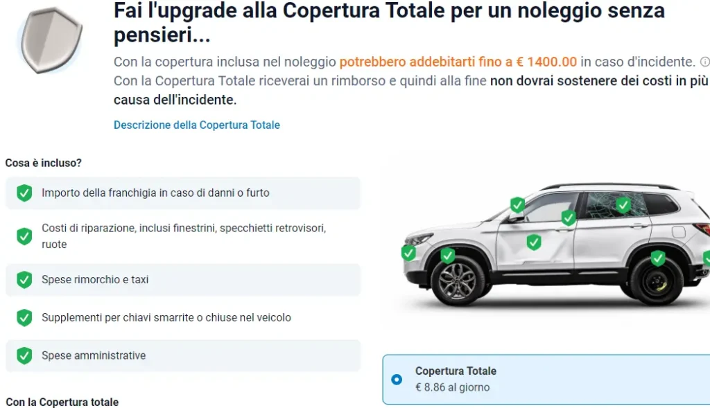 assicurazione con rimborso franchigia