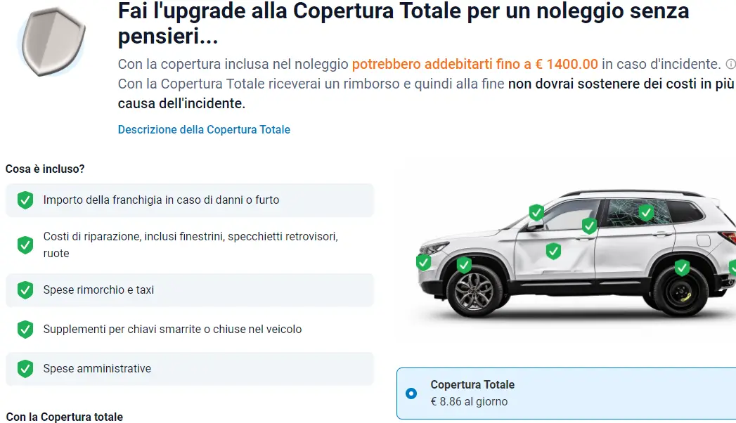 assicurazione rimborso franchigia