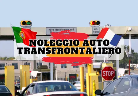 sconfinare con auto a noleggio