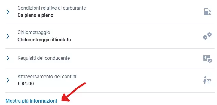 Viaggiare con auto a noleggio sul traghetto