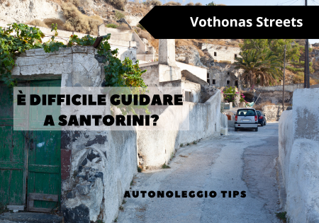 noleggio auto Santorini