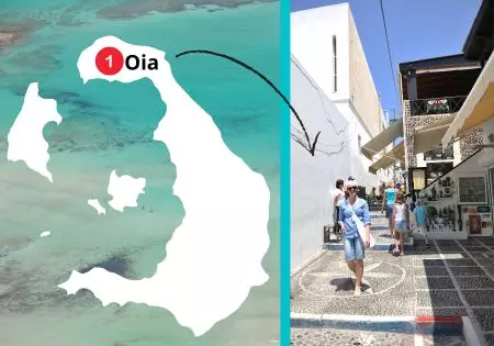 noleggio auto Oia santorini